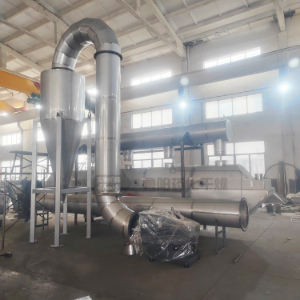 医药颗粒振动硫化床干燥机